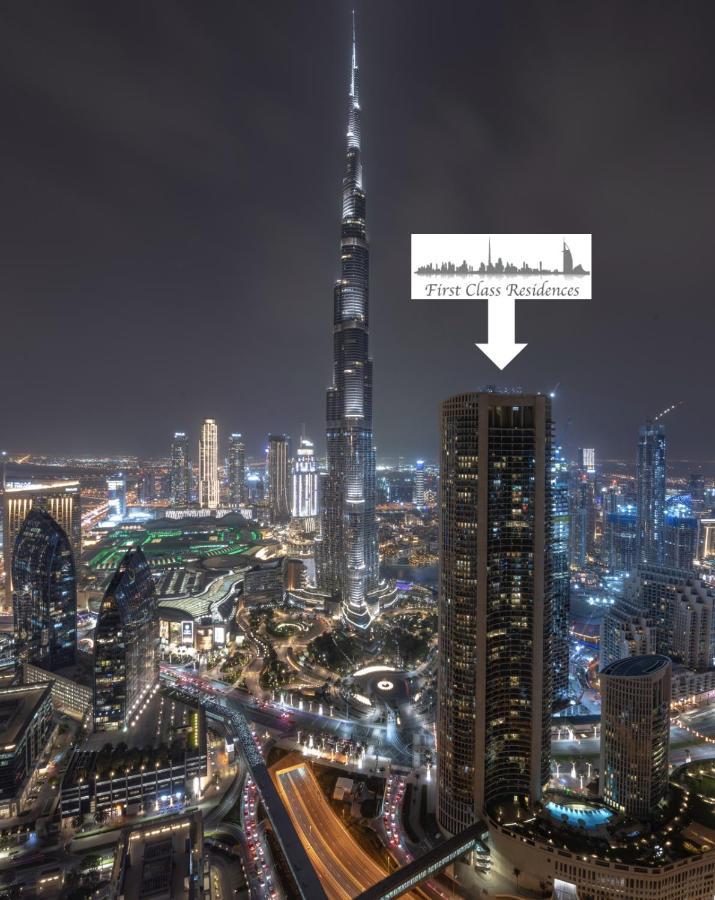 First Class 3Br With Full Dubai Skyline & Sea View Leilighet Eksteriør bilde