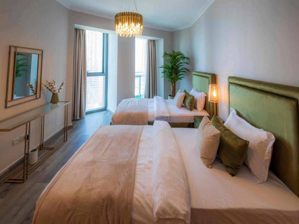 First Class 3Br With Full Dubai Skyline & Sea View Leilighet Eksteriør bilde