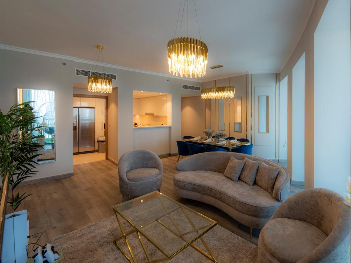 First Class 3Br With Full Dubai Skyline & Sea View Leilighet Eksteriør bilde